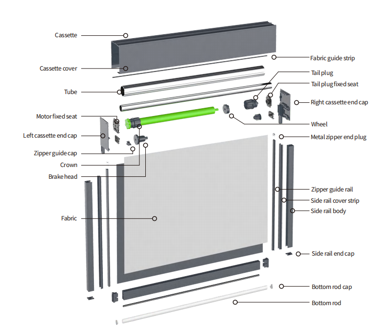 wr120-175 product exploded view